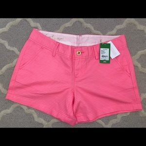 Lilly Pulitzer NWT Callahan Shorts Tiki Pink.